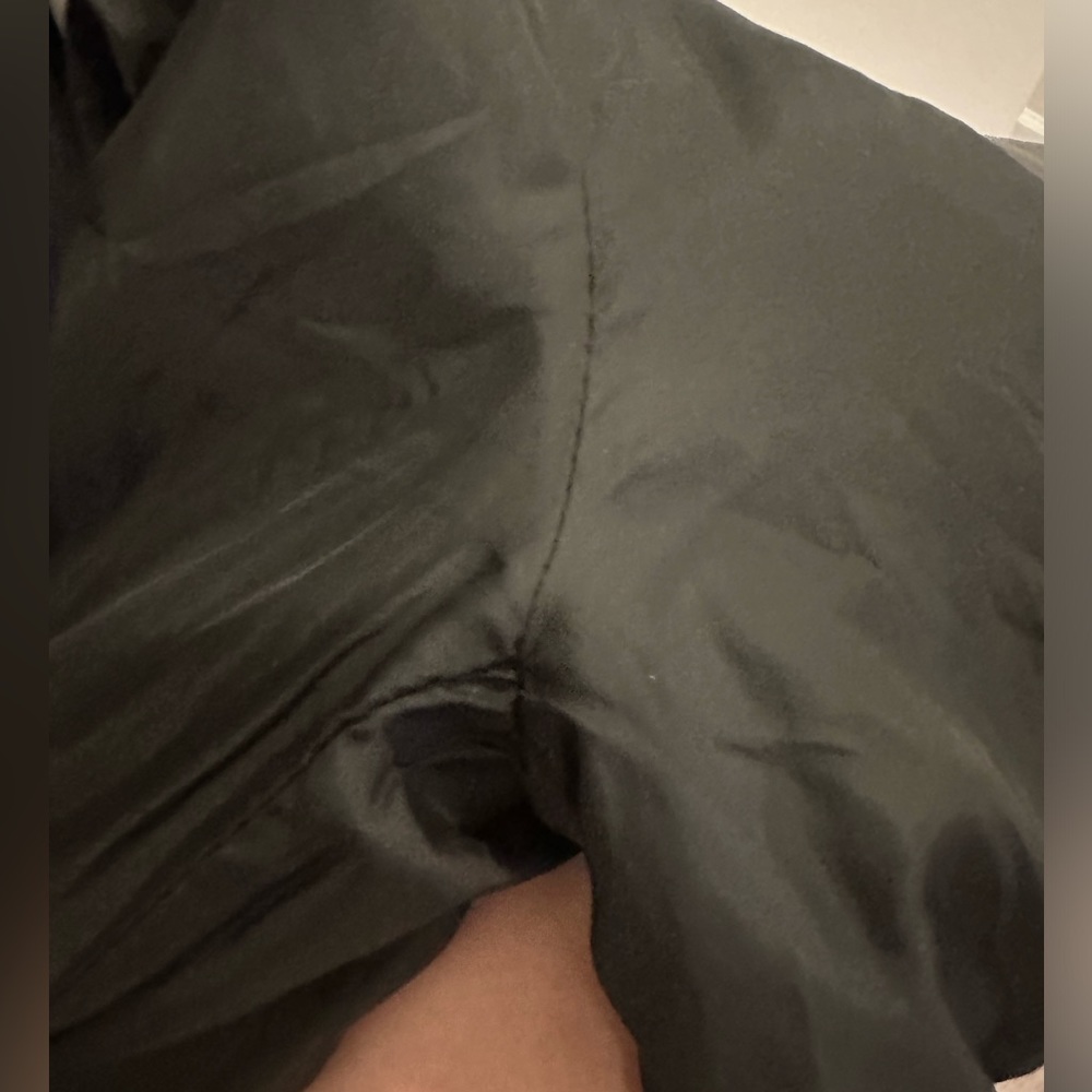 Black vegan leather jacket - Picture 7 of 9